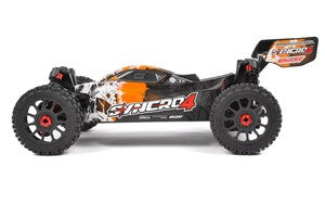 Syncro-4 1/8 4S Brushless Off Road Buggy, RTR, Orange