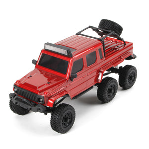 1/24 Tetra24 X3 Portal Edition 6x6 RTR Scale Mini Crawler, V2, Red