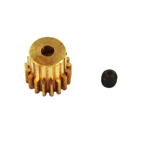 11119  Brass Pinion Gear (17T, .6 module)
