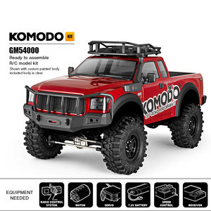 KOMODO Off-Road Adventure Vehicle Kit, 1/10 Scale, w/ a GS01 Chassis, and 4WD