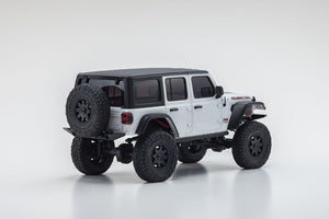Mini-Z 4x4 Jeep Wrangler Unlimited Rubicon, Bright White, Readyset