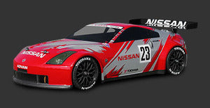 HPI7385  Nissan 350Z Nismo GT Body, Clear, 190mm WB255mm