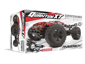 Quantum XT 1/10 4WD Brushed Stadium Truck, Ready To Run w/Battery & Charger - Red