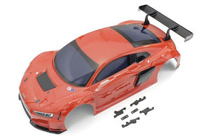 Audi R8 LMS 2015 Red Painted Body Set, 200mm