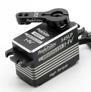 345LP Low Profile High Torque Brushless Digital High Voltage Servo Specifically Designed for 1/12 and 1/10 Scale Applications.