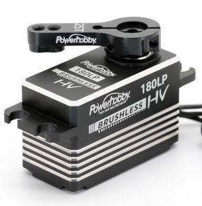 180LP Low Profile High Speed Brushless Digital High Voltage Servo Specifically Designed for 1/12 and 1/10 Scale Applications.