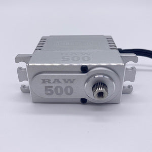 Raw 500 High Torque High Speed HV Waterproof Brushless Servo .095/500 @7.4V