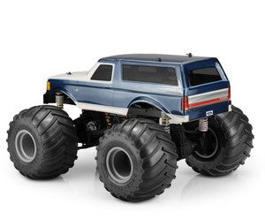 1989 Ford Bronco Monster Truck Body, Fits 7" Width & 10.5" Wheelbase
