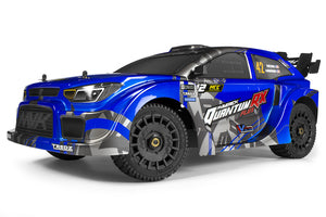 New Arrival! QuantumRX FLUX 1/8 RTR 4WD Brushless Rally Car, Blue