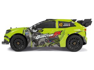 New Arrival!! QuantumRX FLUX 1/8 RTR 4WD Brushless Rally Car, Green