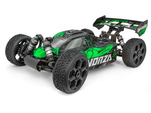 Vorza S Flux Buggy, 1/8 Scale 4WD RTR Brushless w/2.4GHz Radio System, Green